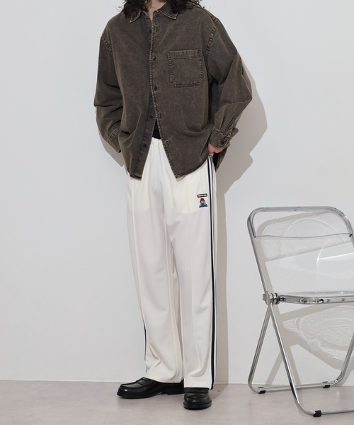 Red Cap Girl（レッドキャプガール）の「RED CAP GIRL ジャージトラックパンツ（その他パンツ・メンズ・ブラック/アイボリー/グレー/ネイビー・L/LL/M）」の18枚目の写真