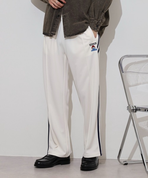 Red Cap Girl（レッドキャプガール）の「RED CAP GIRL ジャージトラックパンツ（その他パンツ・メンズ・ブラック/アイボリー/グレー/ネイビー・L/LL/M）」の17枚目の写真