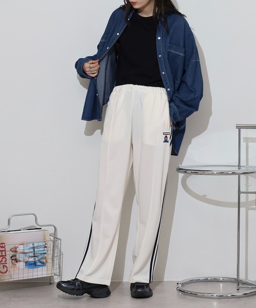 Red Cap Girl（レッドキャプガール）の「RED CAP GIRL ジャージトラックパンツ（その他パンツ・メンズ・ブラック/アイボリー/グレー/ネイビー・L/LL/M）」の7枚目の写真