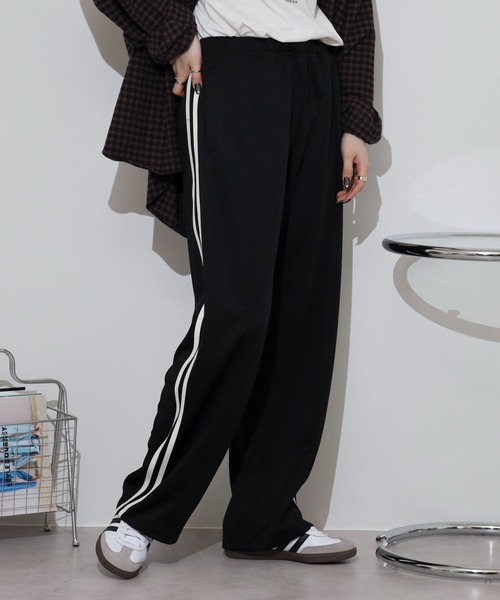 Red Cap Girl（レッドキャプガール）の「RED CAP GIRL ジャージトラックパンツ（その他パンツ・メンズ・ブラック/アイボリー/グレー/ネイビー・L/LL/M）」の10枚目の写真