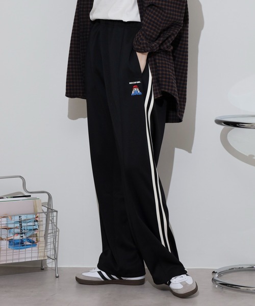 Red Cap Girl（レッドキャプガール）の「RED CAP GIRL ジャージトラックパンツ（その他パンツ・メンズ・ブラック/アイボリー/グレー/ネイビー・L/LL/M）」の8枚目の写真