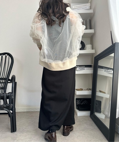 deux amour（ドゥーザムール）の「前後２WAYZIPジャンスカ（ジャンパースカート・レディース・ブラック/グレー・FREE）」の11枚目の写真