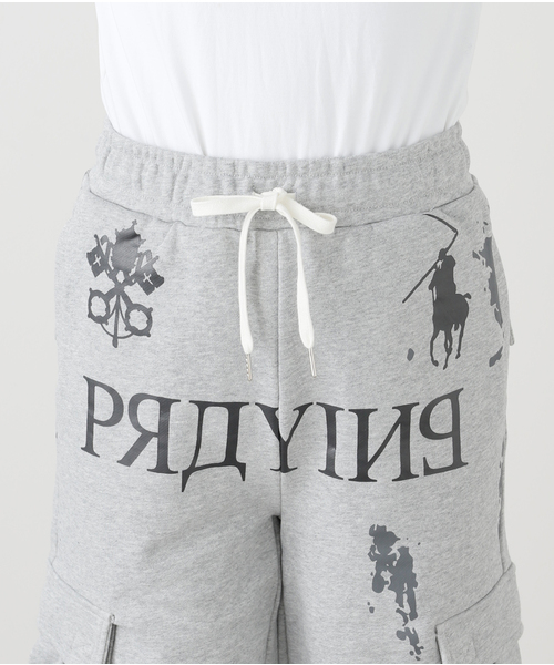 Praying/プレイング Praying AI Logo Shorts セール】【Praying/プレイング】 Praying AI Logo Shorts PRAY240 70