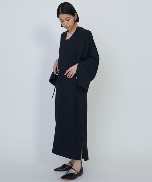 1er Arrondissement(プルミエアロンディスモン)の「トリアセツイルワンピース(ワンピース・レディース・ブラック系その他3/グレー系その他7・36/38)」の5枚目の写真