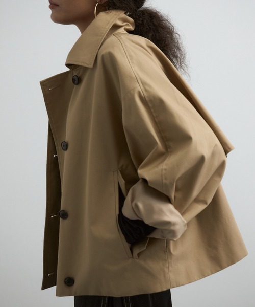 新品未使用☆クレドナ　ペンネトレンチコート　サイズ1 CREDONA（クレドナ）の「PENNE TRENCH COAT/ペンネトレンチコート