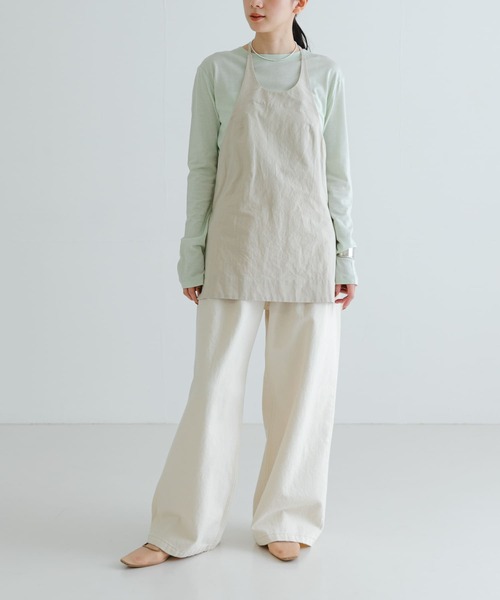 トップス HAKUJI Cotton Linen weather camisole HAKUJI（ハクジ）の「HAKUJI Cotton Linen weather camisole