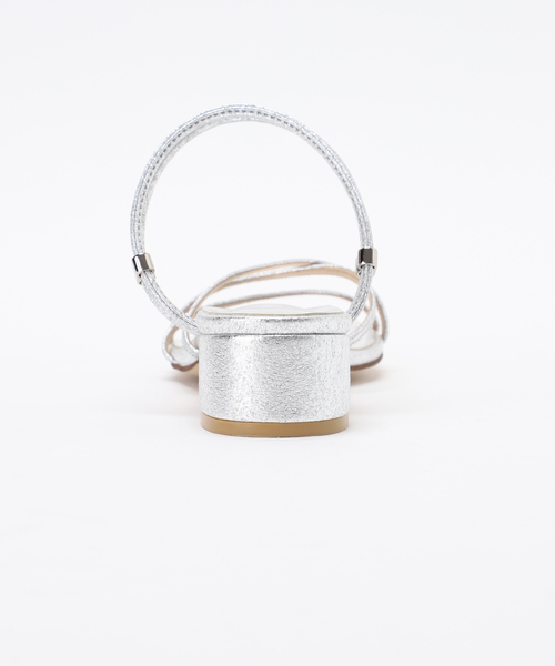 LE TALON（ルタロン）の「《追加》3.5cmスクエア2WAYサンダル（サンダル・レディース・シルバー・X-SMALL/SMALL/MEDIUM/LARGE/X-LARGE）」の7枚目の写真