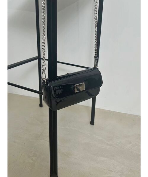 MERCURYDUO（マーキュリーデュオ）の「マルチウェイウエストポーチ（ボディバッグ/ウエストポーチ・レディース・ブラック/シルバー・FREE）」の7枚目の写真