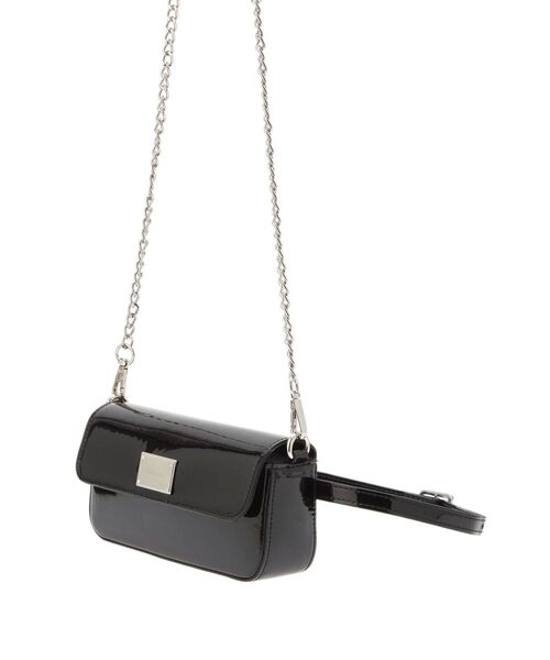 MERCURYDUO（マーキュリーデュオ）の「マルチウェイウエストポーチ（ボディバッグ/ウエストポーチ・レディース・ブラック/シルバー・FREE）」の10枚目の写真