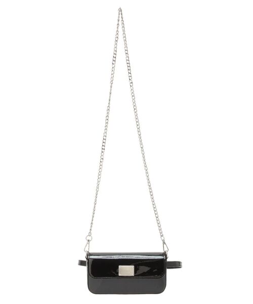 MERCURYDUO（マーキュリーデュオ）の「マルチウェイウエストポーチ（ボディバッグ/ウエストポーチ・レディース・ブラック/シルバー・FREE）」の13枚目の写真