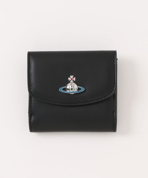 Vivienne Westwood（ヴィヴィアンウエストウッド）の「SMALL WALLET（財布・レディース・ブラック/ブルー・FREE）」の2枚目の写真