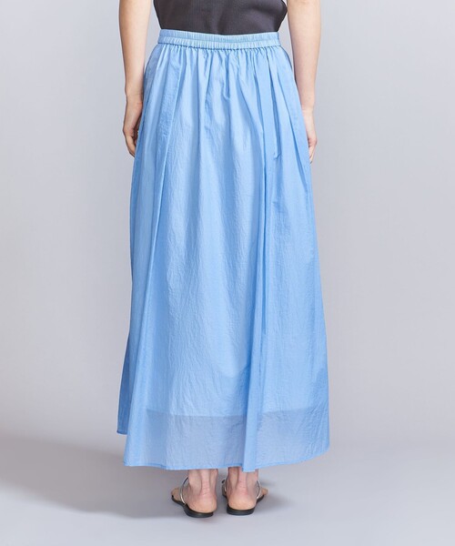 BEAUTY&YOUTH UNITED ARROWS（ビューティーアンドユースユナイテッドアローズ）の「【WEB限定】ナイロン シアーギャザースカート -ウォッシャブル-（スカート・レディース・ネイビー/ライトブルー/ライラック/ライトグレー/ホワイト・FREE）」の20枚目の写真