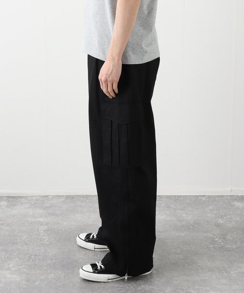 PARANOID(パラノイド)の「【PARANOID / パラノイド】サイド ジップ アップ カーゴ(カーゴパンツ・メンズ・ブラック・LARGE/SMALL/MEDIUM)」の3枚目の写真