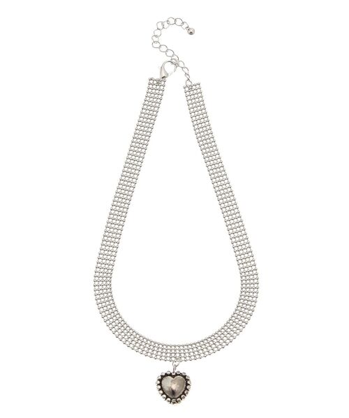 jouetie（ジュエティ）の「メタルチェーンハートチョーカー（チョーカー・レディース・シルバー/ゴールド・FREE）」の9枚目の写真