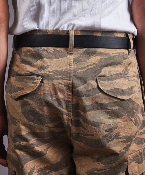 MONKEY TIME（モンキータイム）の「フェード カモ カーゴ バギー パンツ（カーゴパンツ・メンズ・ベージュ・S/M/L）」の12枚目の写真