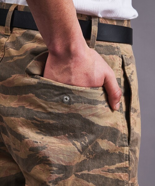 MONKEY TIME（モンキータイム）の「フェード カモ カーゴ バギー パンツ（カーゴパンツ・メンズ・ベージュ・S/M/L）」の13枚目の写真