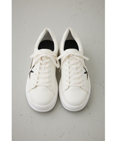 AZUL by moussy(アズールバイマウジー)の「shooting star スニーカー(スニーカー・メンズ・ブラック/ホワイト・MEDIUM/LARGE)」の7枚目の写真
