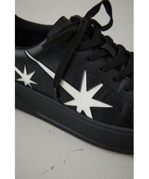 AZUL by moussy(アズールバイマウジー)の「shooting star スニーカー(スニーカー・メンズ・ブラック/ホワイト・MEDIUM/LARGE)」の19枚目の写真