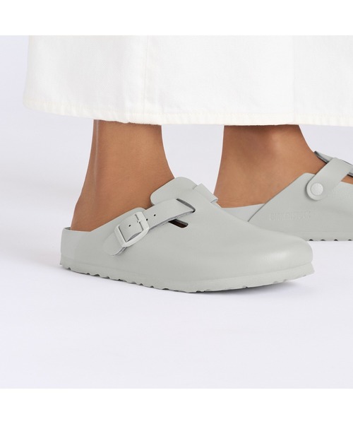 【関税込み】Birkenstock グレー ナロー Boston クロッグ ビルケンシュトック BIRKENSTOCK Boston BS 【ナロー幅】 UNISEX