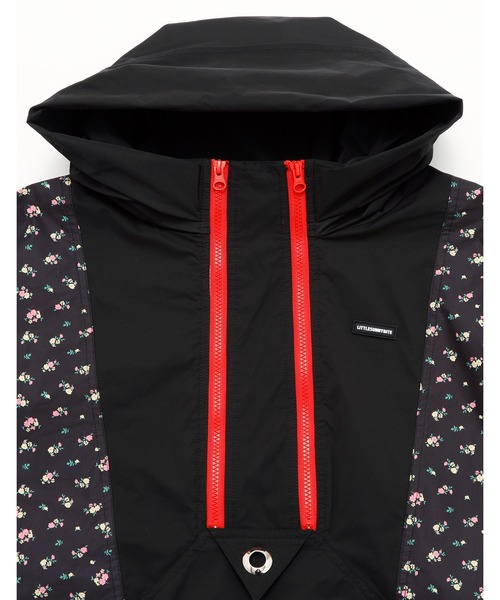 Little sunny bite（リトルサニーバイト）の「【8】【it】【Little sunny bite】nylon hoodie pull over（ナイロンジャケット・レディース・ブルー/ピンク/ブラック・MEDIUM/SMALL）」の7枚目の写真