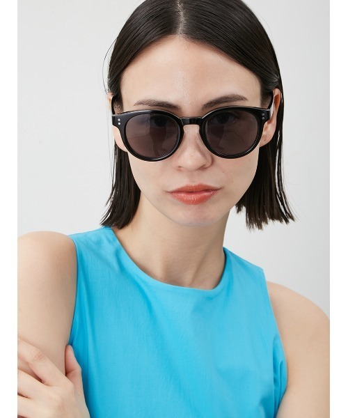 Mila Owen(ミラオーウェン)の「メタルポイントラウンドサングラス(サングラス・レディース・ブラック/ブラウン・FREE)」の3枚目の写真