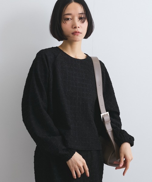 ketty（ケティ）の「横長ショルダーバッグ（ショルダーバッグ・レディース・ライトグレー/ブラック・FREE）」の13枚目の写真