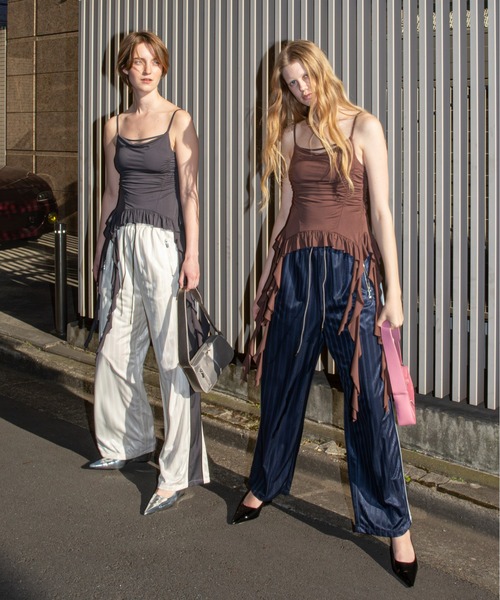 Ruffle Shirring Camisole/ラッフルシャーリングキャミソール