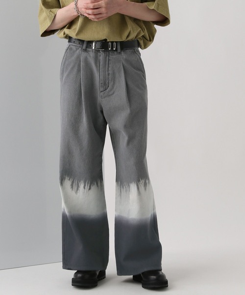 HARE（ハレ）の「メルトカコウデニムパンツ(HARE)（デニムパンツ・メンズ・ブルー/ブラック・SMALL/MEDIUM）」の6枚目の写真