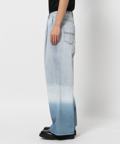 HARE（ハレ）の「メルトカコウデニムパンツ(HARE)（デニムパンツ・メンズ・ブルー/ブラック・SMALL/MEDIUM）」の9枚目の写真