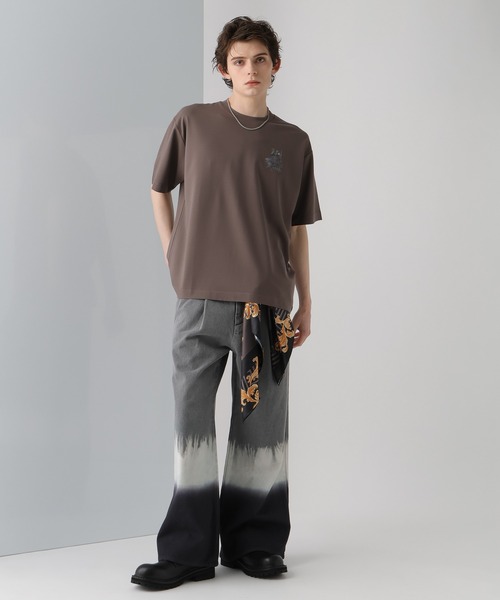 HARE（ハレ）の「メルトカコウデニムパンツ(HARE)（デニムパンツ・メンズ・ブルー/ブラック・SMALL/MEDIUM）」の21枚目の写真