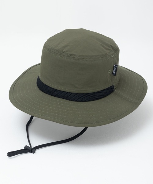 GERRY（ジェリー）の「GERRY-BOYS アドベンチャーハット【撥水加工】（ハット・キッズ・グリーン/ベージュ系その他/ネイビー/ブラック・FREE）」の4枚目の写真