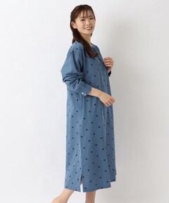 セール】DRESS FLOWER PIN TUCK ONE PIECE（ワンピース）｜CLANE