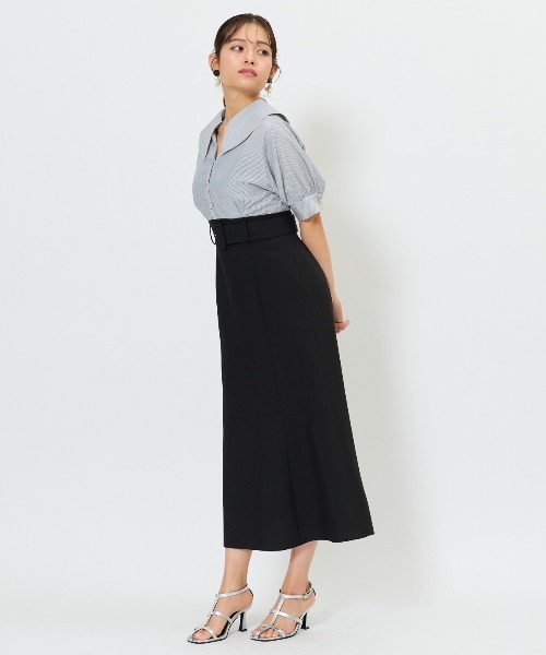 andrea&co. ブラックチュールベスト　ワンピース　２点セット　ブラック andrea&co. ブラックチュールベスト ワンピース 2点セット