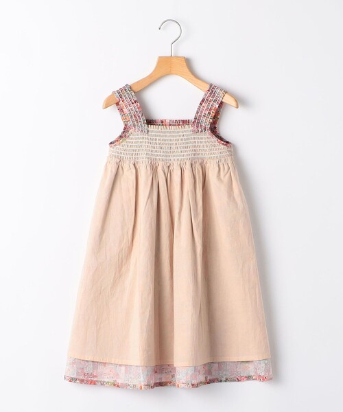 SHIPS（シップス）の「SHIPS KIDS:80～90cm / リバティ ノースリーブ ワンピース（ワンピース・キッズ・ブルー系/ピンク系・80/90）」の7枚目の写真