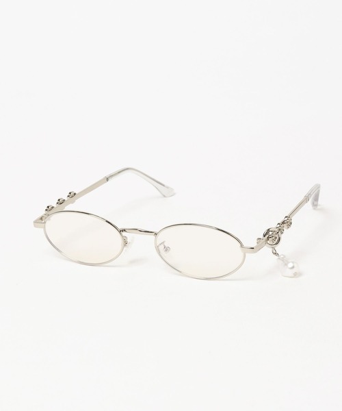 HARE（ハレ）の「デザインチャームツキステンレスメガネ(HARE)（メガネ・レディース・シルバー/シルバー系その他・FREE）」の16枚目の写真