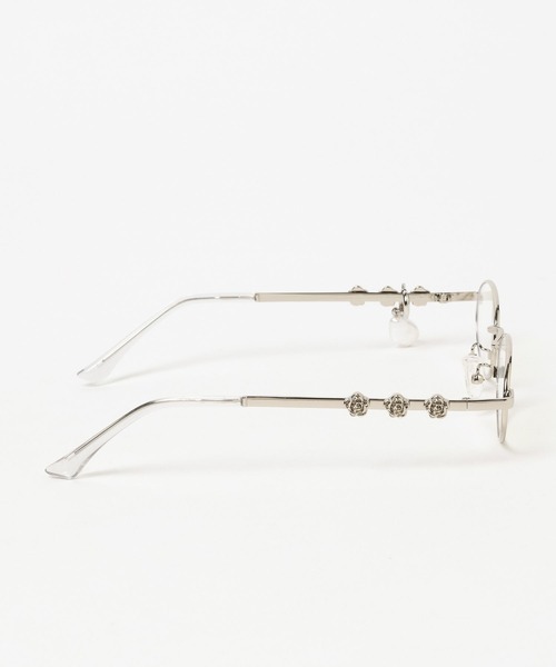 HARE（ハレ）の「デザインチャームツキステンレスメガネ(HARE)（メガネ・レディース・シルバー/シルバー系その他・FREE）」の19枚目の写真