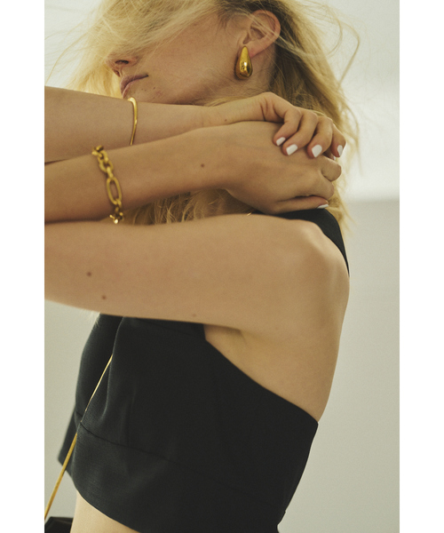 Rouge vif（ルージュヴィフ）の「【ADRAR/アドラル】ブレスレット Long＆Short Chain BL（ブレスレット・レディース・ゴールド・フリー）」の4枚目の写真