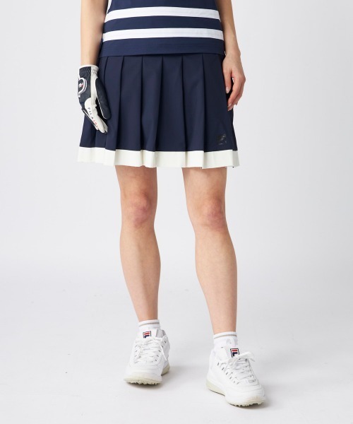 FILA GOLF:フィラゴルフ】レディースプリーツスカート ゴルフ