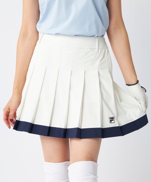 FILA GOLF:フィラゴルフ】レディースプリーツスカート ゴルフ