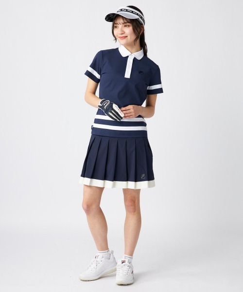 FILA GOLF:フィラゴルフ】レディースプリーツスカート ゴルフ