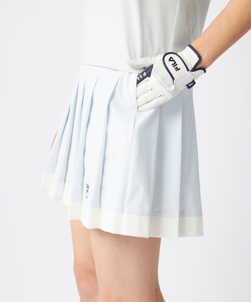 FILA GOLF(フィラゴルフ )の「【FILA GOLF:フィラゴルフ】レディースプリーツスカート ゴルフ(スカート・レディース・ダークネイビー/ライトブルー/ホワイト・MEDIUM/X-LARGE/LARGE/SMALL/XX-LARGE)」の19枚目の写真