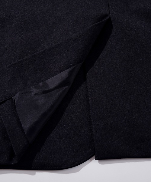HOOK（フック）の「HOOK -original-　アシンメトリー編み上げテーラードジャケット（テーラードジャケット・メンズ・ブラック・MEDIUM/LARGE/X-LARGE）」の5枚目の写真