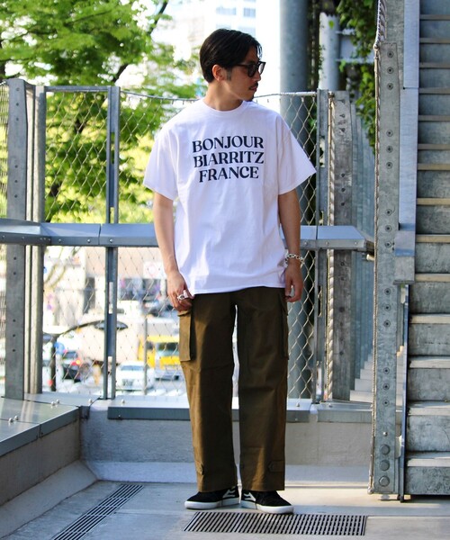 GLOSTER(グロスター)の「【Le Bonjour surf/ルボンジュールサーフ】ロゴプリントTシャツ(Tシャツ/カットソー・メンズ・ホワイト系その他5/ホワイト系その他4/ホワイト系その他3/ホワイト系その他2/ホワイト系その他/ホワイト/ホワイト系その他7/ホワイト系その他6・FREE)」の20枚目の写真