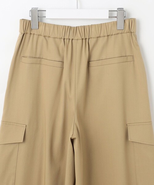 自由区(ジユウク)の「デニムライクボトムフレアワイド パンツ(その他パンツ・レディース・ネイビー系/黄土色系・38/40/36)」の18枚目の写真