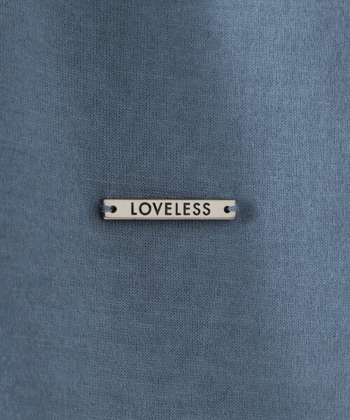 LOVELESS(ラブレス)の「ハイゲージビッグTシャツ(Tシャツ/カットソー・メンズ・ブルー系その他3/ブラック/グレー/オフホワイト・S/M/L)」の15枚目の写真