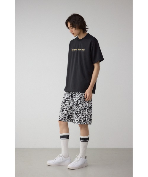 AZUL by moussy(アズールバイマウジー)の「アブストラクトパターンショーツ(スラックス・メンズ・ホワイト系その他/ベージュ系その他/ブラック系その他・MEDIUM/LARGE)」の5枚目の写真