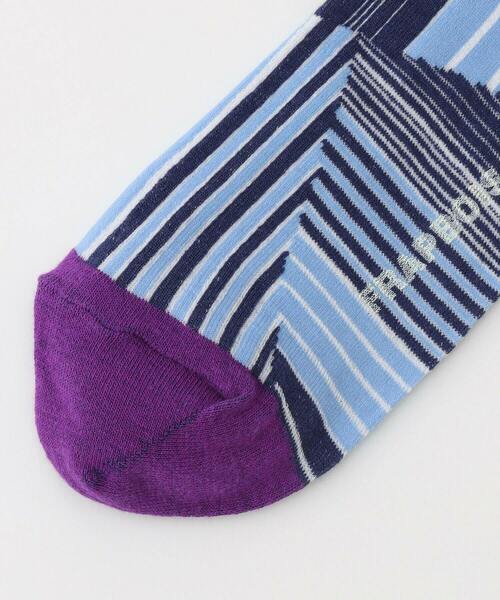 FRAPBOIS(フラボア)の「ストラソックス(ソックス/靴下・レディース・ブラウン/ブルー/ブラック・FREE)」の6枚目の写真