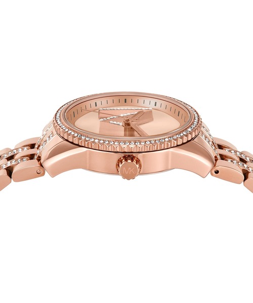 MICHAEL KORS(マイケルコース)の「マイケル・コース 腕時計 レディース アナログ ステンレス MK7541(アナログ腕時計・レディース・ピンクゴールド・FREE)」の4枚目の写真
