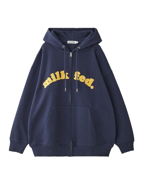 ARCH COOPER LOGO ZIP UP HOODIE（パーカー）｜MILKFED.（ミルク