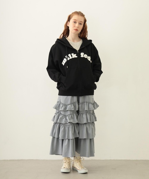 セール】ARCH COOPER LOGO ZIP UP HOODIE（パーカー）｜MILKFED